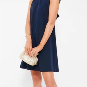 Tuckernuck Navy Blue Blythe Dress